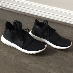 Adidas black Tubular shoes
